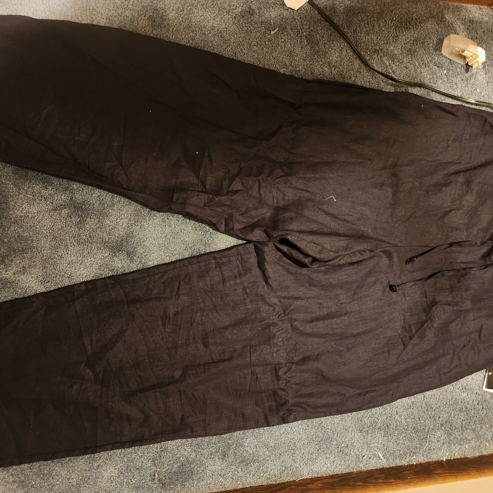 Sag Harbor Men's Black Joggers